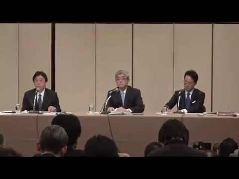 朝日新聞の慰安婦報道 渡辺雅隆新社長らが記者会見