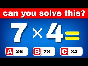 Can You Pass This Maths Quiz?📐⌚Math Challenge Quiz”