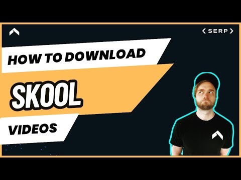 How to Download Skool Videos Free - Demo Step by Step Instructions