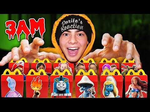 DO NOT ORDER ALL HAPPY MEAL AT 3AM!! (FULL DORITOS REACTION MOVIE)
