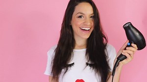 Watch to see how @marialeuciab gets blown-out strands with the InfinitiPRO by Conair Compact Pro AC Styler Hair Dryer thanks to its AC motor and ionic technology. | Conair Canada