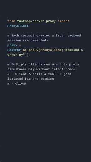 FastMCP Proxy Server Patterns - Part 2/13