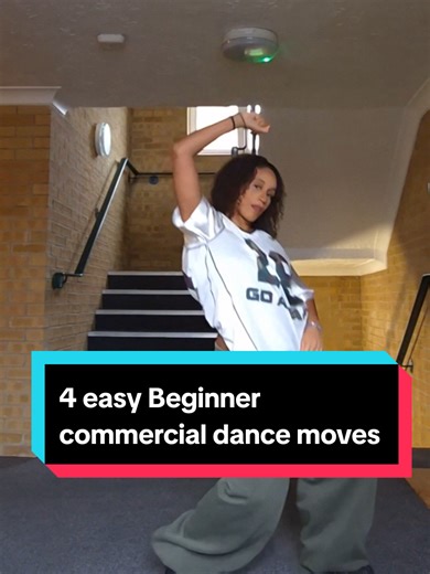 Easy Beginner Commercial Dance Moves! save it, train it! #beginnerdance #dancetraining #commercialdance #dancetips #dancetutorials