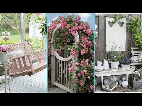 ❤ DIY Shabby Chic Garden decor Ideas 2017 ❤| Home decor & Interior design| Flamingo mango|
