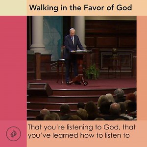 16K views · 1.7K reactions | The favor of God is expressed by His approval, acceptance, support, provision, power, and joy. Check your local listings to watch this week's message "Walking In The Favor Of God – Part One": https://intouch.cc/2OgnbZb | In Touch Ministries | Facebook