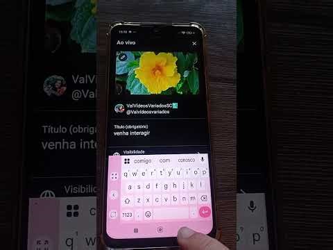 Como abrir uma live! #Como fazer uma live#