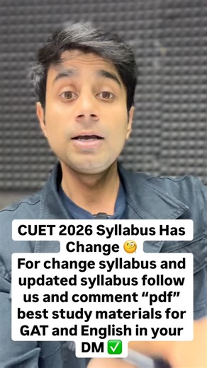 CUET Se DU | Mentor👇❤️ on Instagram: "For change syllabus and updated syllabus follow us and comment “pdf” best study materials for GAT and English in your DM ✅ Follow and comment we will dm you ❤️ Books link in bio ✅🔥 @collegeclasses03 @disha_publication @dishamarketing007 🔥"