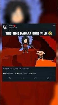 Madara Tried to Deal With a Pig… BIG Mistake 😳🔥 #shortsfeed #shorts #funnyanime #parody #naruto