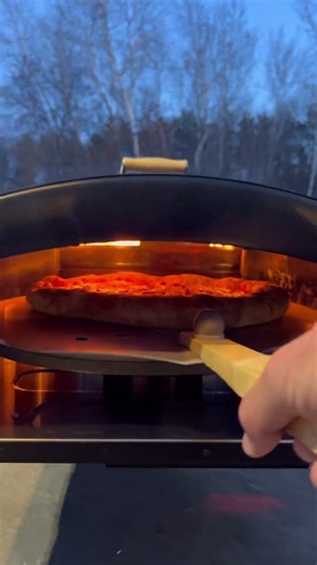 Backyard chef status: unlocked 🔥⁠ Bertello SimulFIRE 16" Rotating Outdoor Pizza Oven