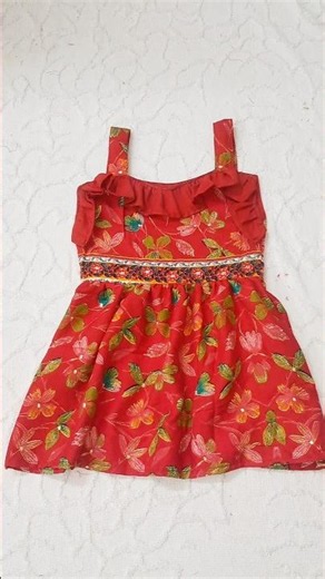 Perfect Fit Frock Cutting Without Pattern 😍 Full Tutorial