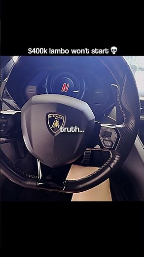 rip lambo 😭 #brezscales #brez #lamborghini #aventador