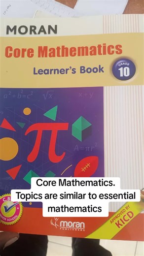 Understanding Core Mathematics for Grade 10