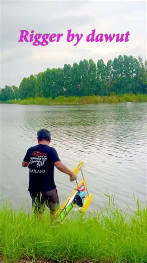 Test tigger by dawut rc boat#rc #เรือบังคับ #boats#race #engine