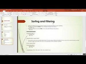 Ag-grid angular - Sorting and Filtering