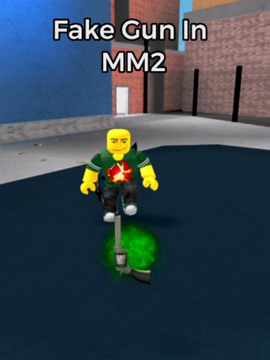 Fake Gun In MM2... #Roblox #fyp | Roblox
