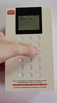 Part Set, Full Set & Disarm Wicomm Alarm