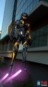 58K views · 5K reactions | Special Operations Security Forces of the Augmented Human City by AIPunkStudio #Cyberpunk #AIshorts #AIPunk #cyborg #AugmentedHuman | AIPunkStudio | Facebook