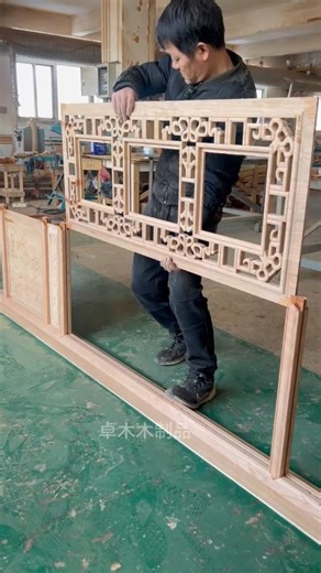 Cherry Wood Carved Door | Antique Doors & Windows Craftsmanship #viralvideo #solidwooddoors