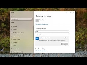 How To Remove Windows Fax and Scan on Windows 10 [Guide]