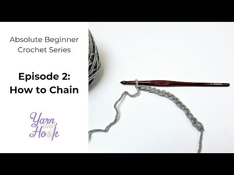 How to Crochet a Perfect Chain Stitch (Beginner Tutorial!) | Start Every Project with Confidence!