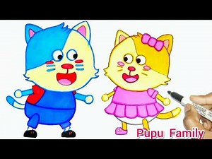 Pupu Family |Best Moments of Pupu Family | How To Draw Pupu From Pupu Family