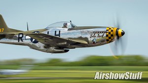 Watch the Legendary P51 Mustang Roar Over a Sky Full