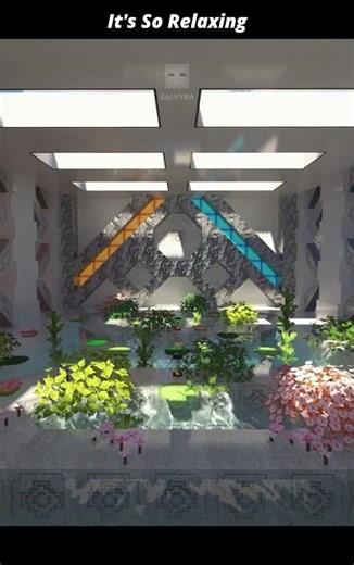 It's So Relaxing #minecraft #minecraftrealistic #cinematicminecraft