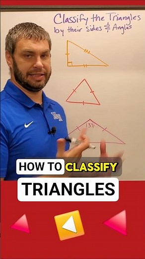 Classify Triangles by Their Sides and Angles