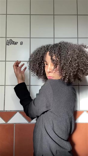 How I let my hair dry without using a diffuser. #curlygirl #naturalhair
