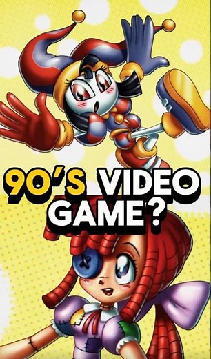 TADC Is In A 90’s VIDEO GAME? #tadc #pomni #pomnidigitalcircus #ragatha #theamazingdigitalcircus