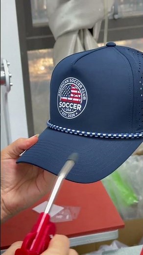 Custom Game Day Soccer Printed Hats | No MOQ | 5 Panel Hat