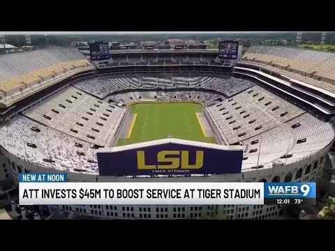 AT&T invests $45M in Tiger Stadium connectivity upgrade