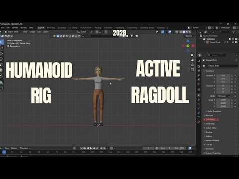Humanoid Active Ragdoll (Easy Active Ragdoll Creator)