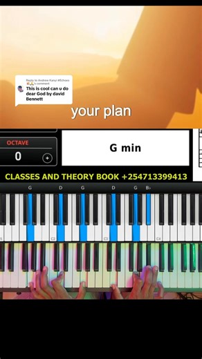 Dear God piano #knowpiano_with_nickmzera #onlinepianolessons | Nick M Mzerah