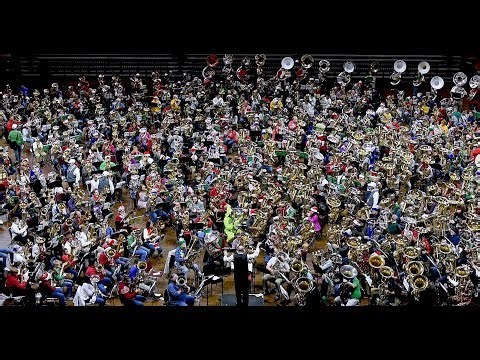 In which we toot the horn of TubaChristmas, celebrating its 50th brassy birthday