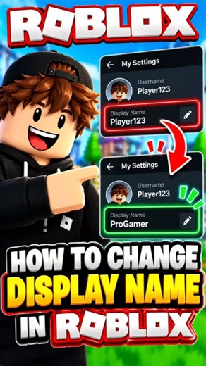 How To Change Your Display Name on Roblox