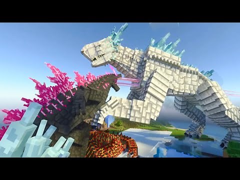 Monsterverse Addon Shimo Update! MCPE in Minecraft Bedrock