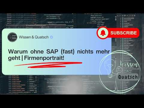 Warum ohne SAP (fast) nichts mehr geht | Firmenportrait