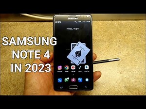 SAMSUNG NOTE 4 IN 2023 - CUSTOM ROM