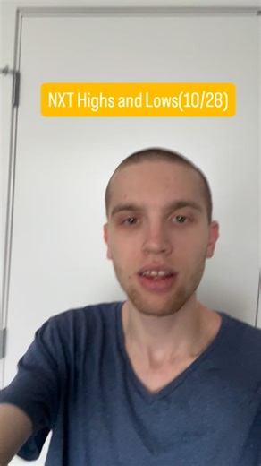 Highs and Lows for @wwenxt on October 28th courtesy of @maxdinenberg ! #wwe #wrestling #prowrestling #bodyslam #nxt #wwenxt | Bodyslam.net - Pro Wrestling & MMA News | Facebook