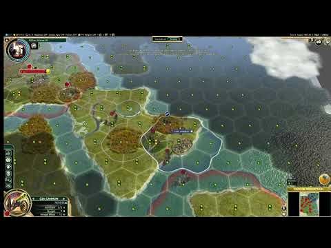Can we win the civil war as the south?! Civ 5 gameplay with commentary!