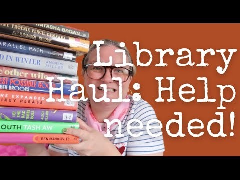 Library Haul- Help Needed! | Lauren and the Books