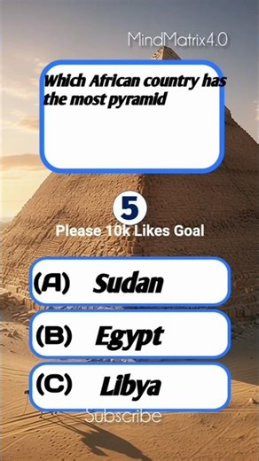 Most Pyramid #shorts #viralshorts #quiz