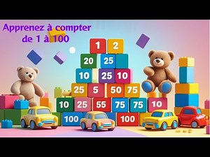 Apprenez à compter de 1 à 100| Compter de 1 à 100 : Vidéo Éducative pour Enfants