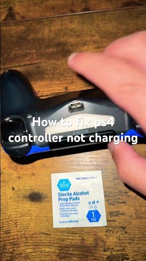 How to fix ps4 controller not charging