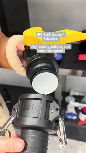 Your most reliable IBC tank valves and adapters provider!