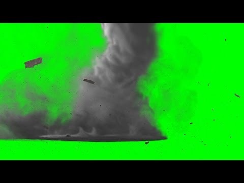 Green Screen Hurricane Storm Wind Debris - Footage PixelBoom CG