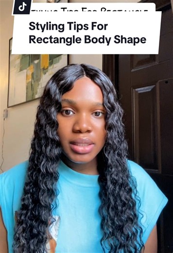 How to style a rectangle body shape. Create curves and balance your silhouette. #rectanglebody #rectanglebodyshape #bodyshape #stylingtips #naziquecloset