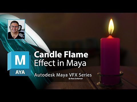 Maya VFX Series: Candle Flame Effect