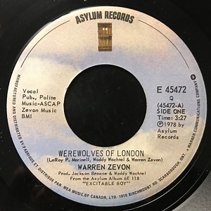 Warren Zevon - Werewolves Of London